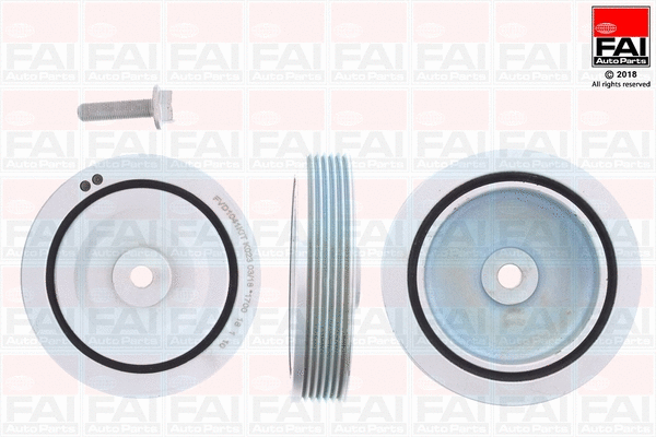 Belt Pulley Set, crankshaft (FVD1041K)