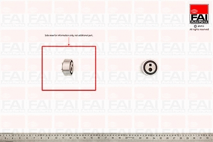 Tensioner Pulley, timing belt (T2919)