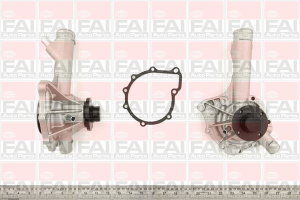 Water Pump, engine cooling (WP6145)