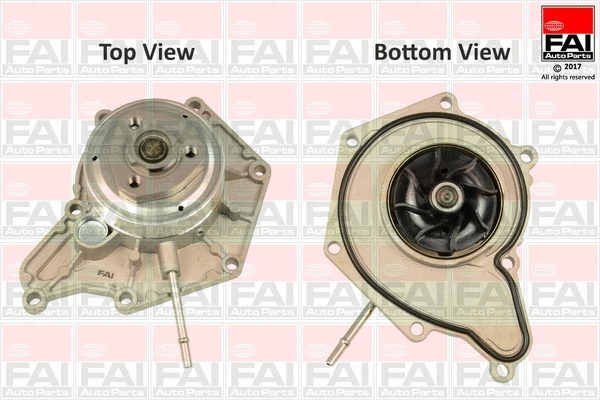 Water Pump, engine cooling (WP6657)