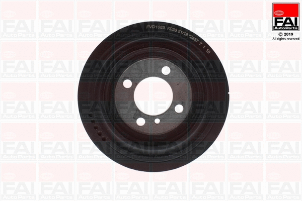 Belt Pulley, crankshaft (FVD1063)