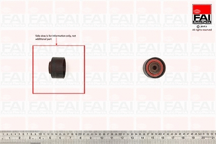 Deflection/Guide Pulley, timing belt (T9468)