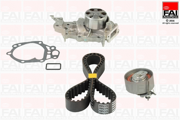 Water Pump & Timing Belt Kit (TBK381-6552)