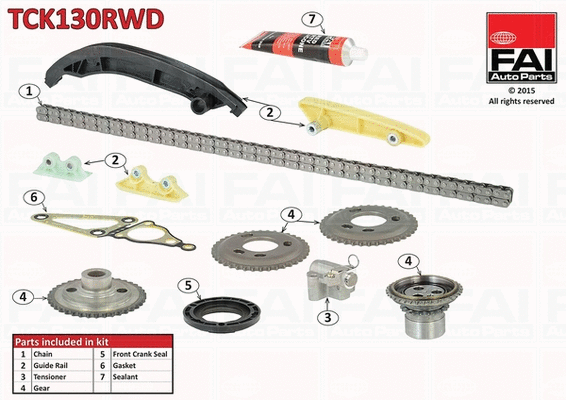 Timing Chain Kit (TCK130RWD)