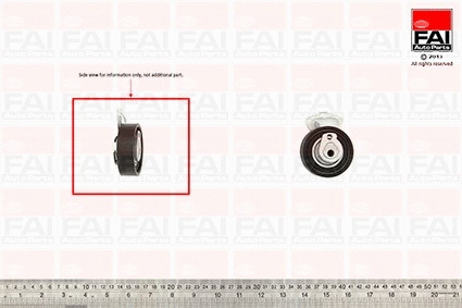 Tensioner Pulley, timing belt (T9357)