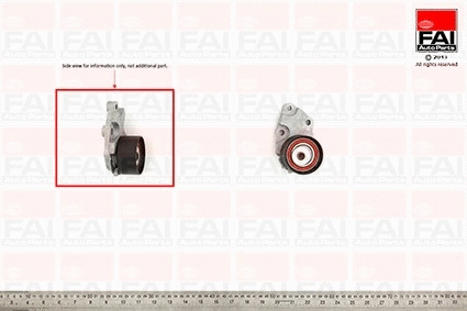 Tensioner Pulley, timing belt (T9266)