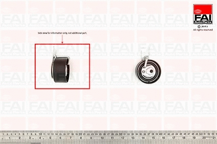 Tensioner Pulley, timing belt (T9386)