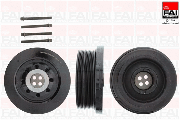 Belt Pulley Set, crankshaft (FVD1035K)