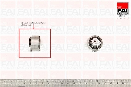 Tensioner Pulley, timing belt (T9573)