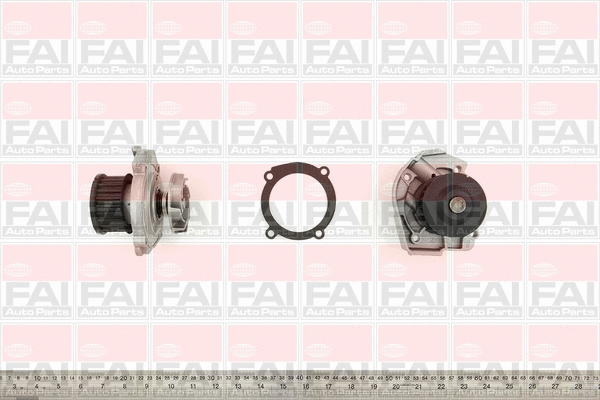 Water Pump, engine cooling (WP6296)