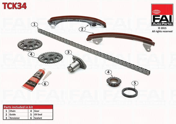 Timing Chain Kit (TCK34)