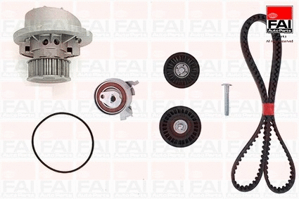 Water Pump & Timing Belt Kit (TBK156-6382)