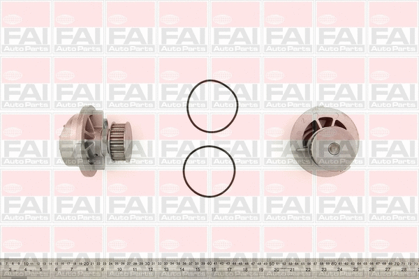 Water Pump, engine cooling (WP6383)