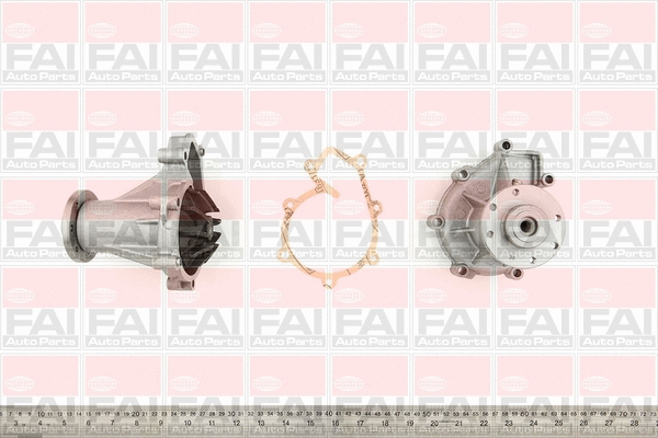 Water Pump, engine cooling (WP6238)
