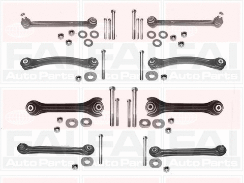 Control/Trailing Arm Kit, wheel suspension (SS5568)