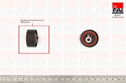 Tensioner Pulley, timing belt (T9520)