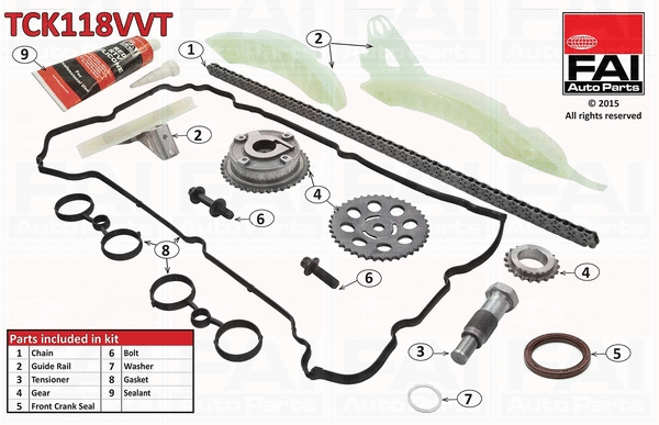 Timing Chain Kit (TCK118VVT)