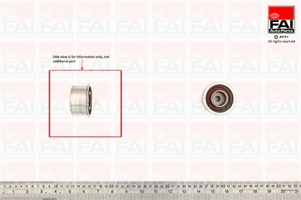 Deflection/Guide Pulley, timing belt (T9447)