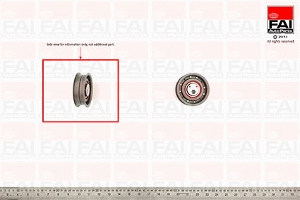 Tensioner Pulley, timing belt (T9243)