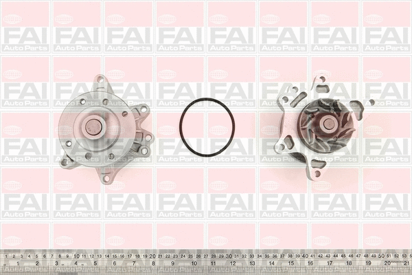 Water Pump, engine cooling (WP6481)