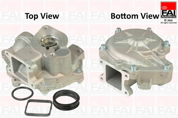 Water Pump, engine cooling (WP6337)