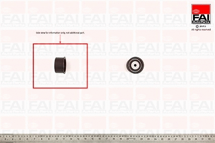 Deflection/Guide Pulley, timing belt (T9259)