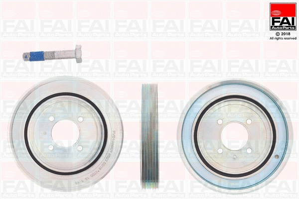 Belt Pulley Set, crankshaft (FVD1026K)