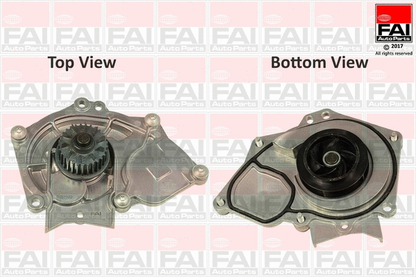 Water Pump, engine cooling (WP6656)
