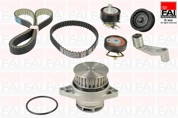 Water Pump & Timing Belt Kit (TBK346-6334)