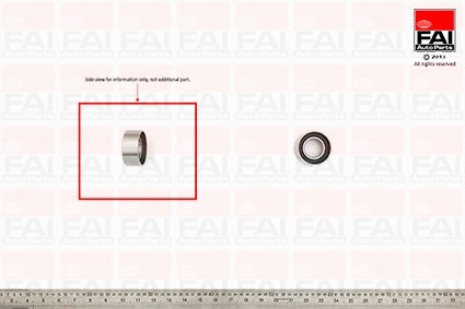 Tensioner Pulley, timing belt (T9276)