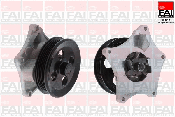 Water Pump, engine cooling (WP6666)