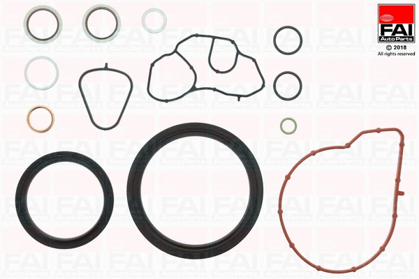 Gasket Kit, crankcase (CS1460)