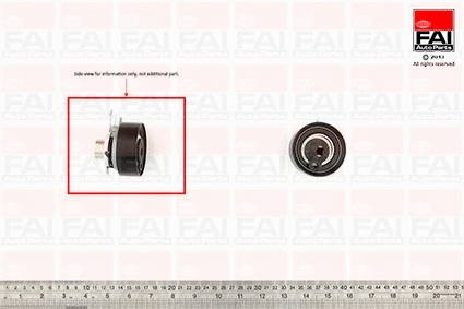 Tensioner Pulley, timing belt (T9398)