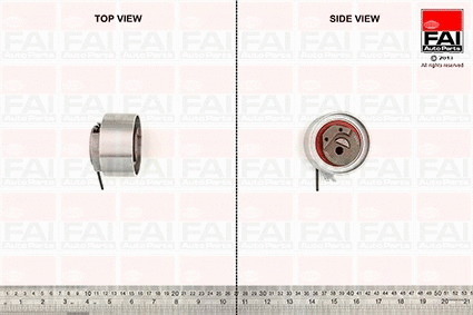 Tensioner Pulley, timing belt (T1019)