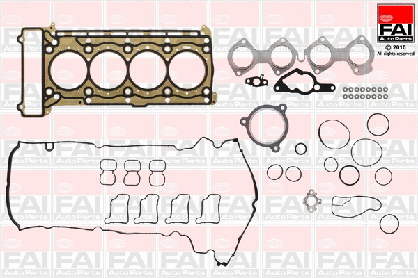 Gasket Kit, cylinder head (HS1782)
