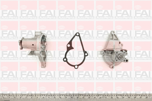Water Pump, engine cooling (WP6268)