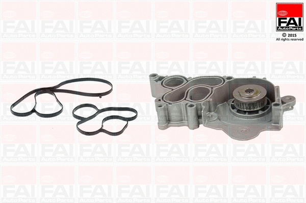 Water Pump, engine cooling (WP6618)