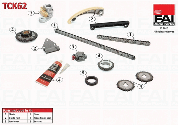 Timing Chain Kit (TCK62)