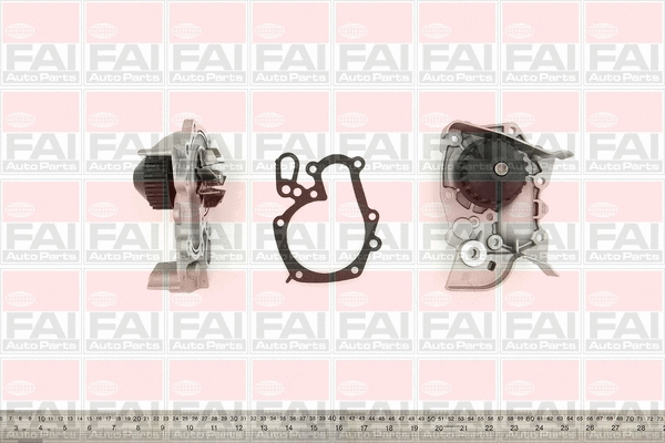 Water Pump, engine cooling (WP6126)
