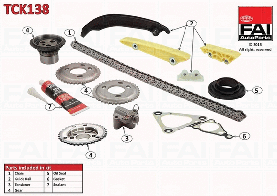 Timing Chain Kit (TCK138)
