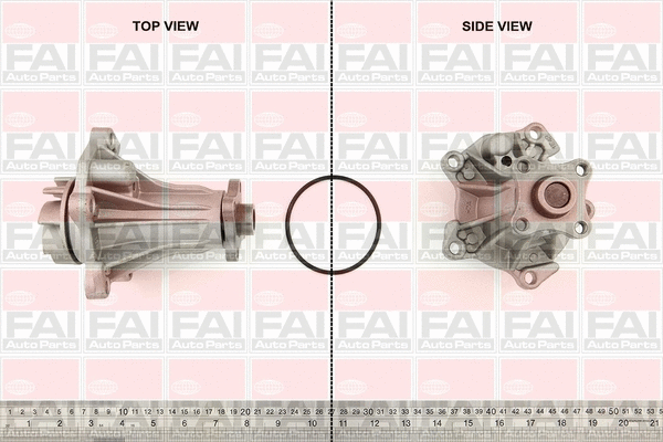 Water Pump, engine cooling (WP2934)