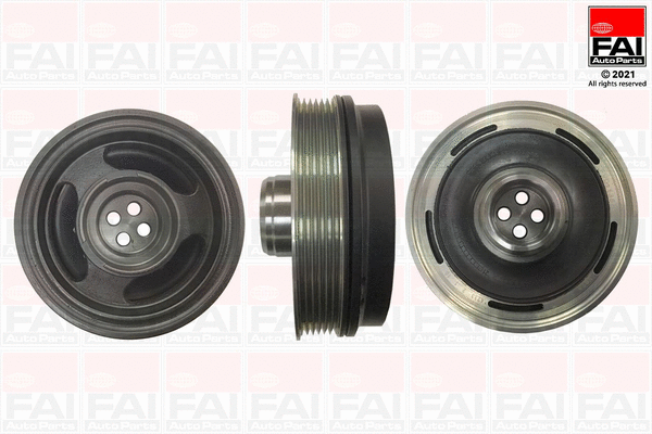Belt Pulley, crankshaft (FVD1136)