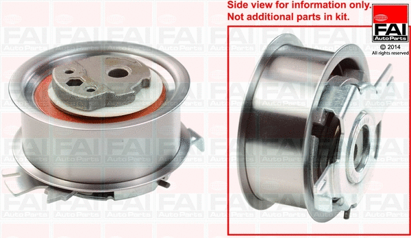 Tensioner Pulley, timing belt (T1236)
