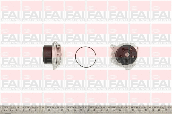 Water Pump, engine cooling (WP6098)