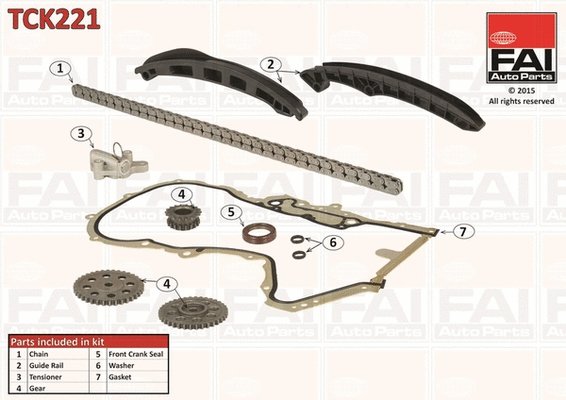 Timing Chain Kit (TCK221)