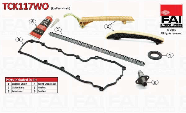 Timing Chain Kit (TCK117WO)