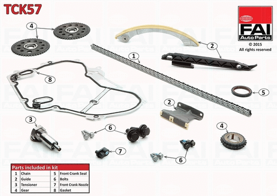 Timing Chain Kit (TCK57)