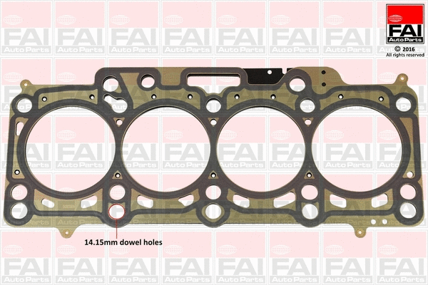 Gasket, cylinder head (HG1663)
