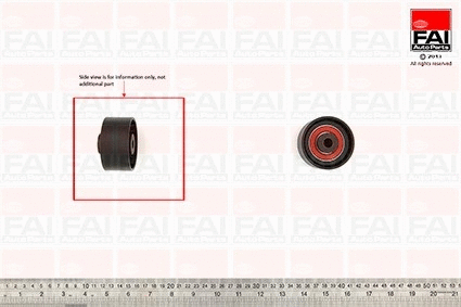 Deflection/Guide Pulley, timing belt (T9534)