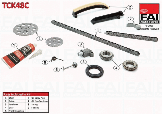 Timing Chain Kit (TCK48C)